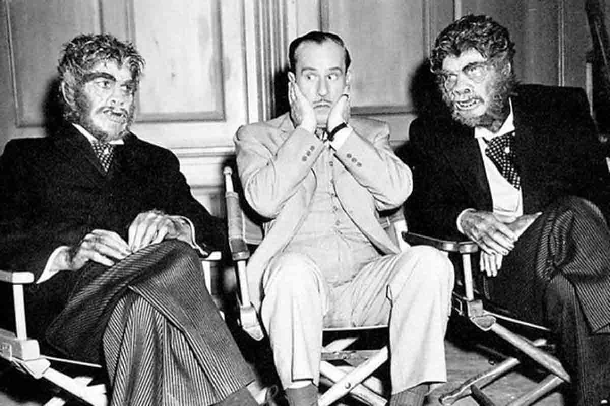 Publicity still for Abbott and Costello Meet Dr Jekyll and Mr Hyde 1953