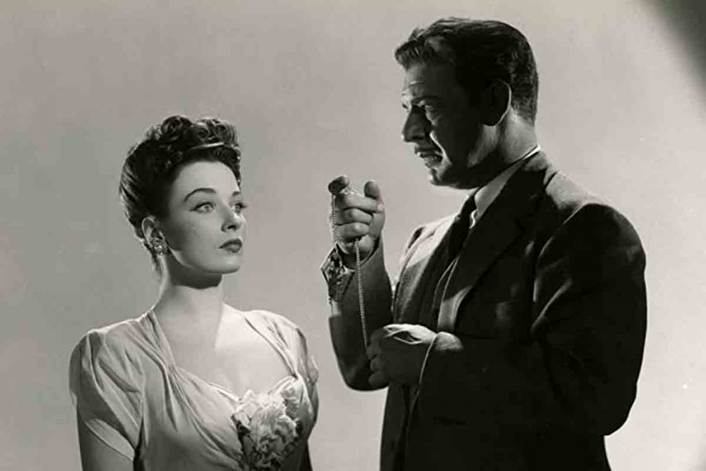 A publicity still for Calling Dr Death 1943