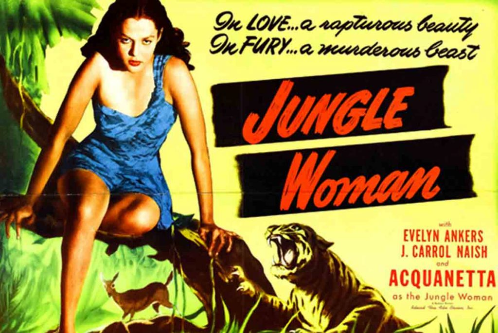 Jungle Woman 1944 Poster