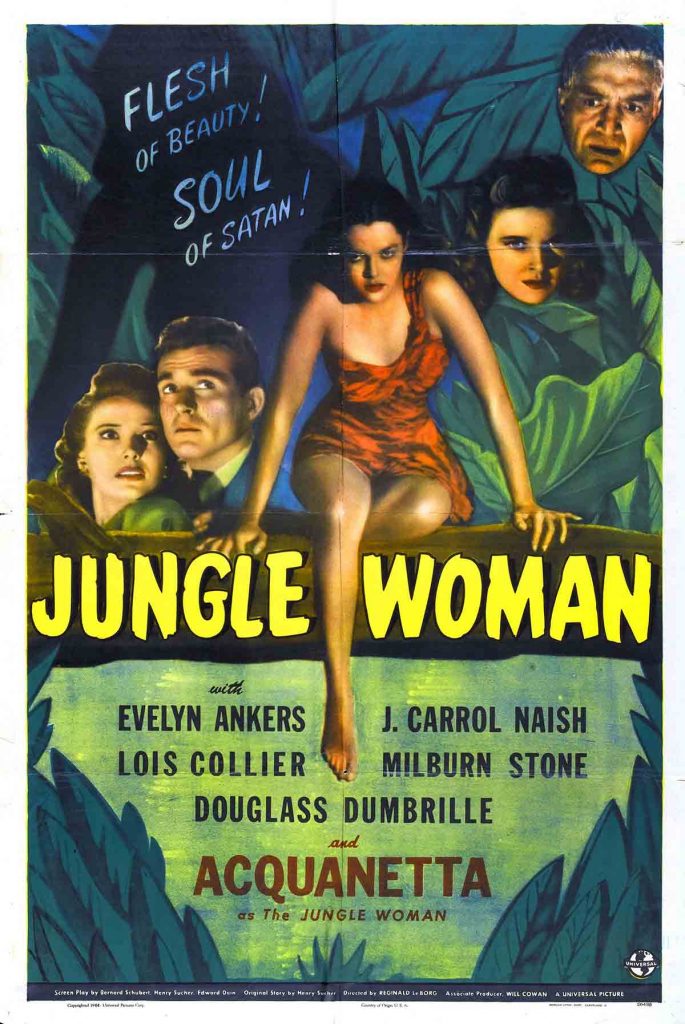 Jungle Woman 1944 Poster