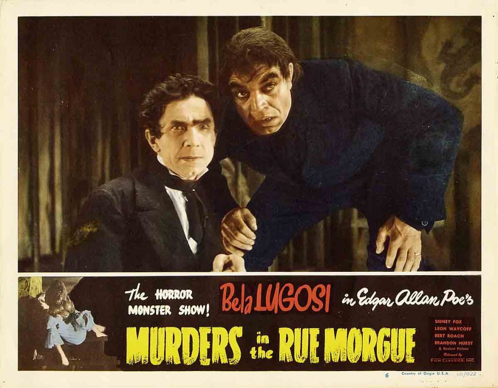 Murders in the Rue Morgue 1932 Poster