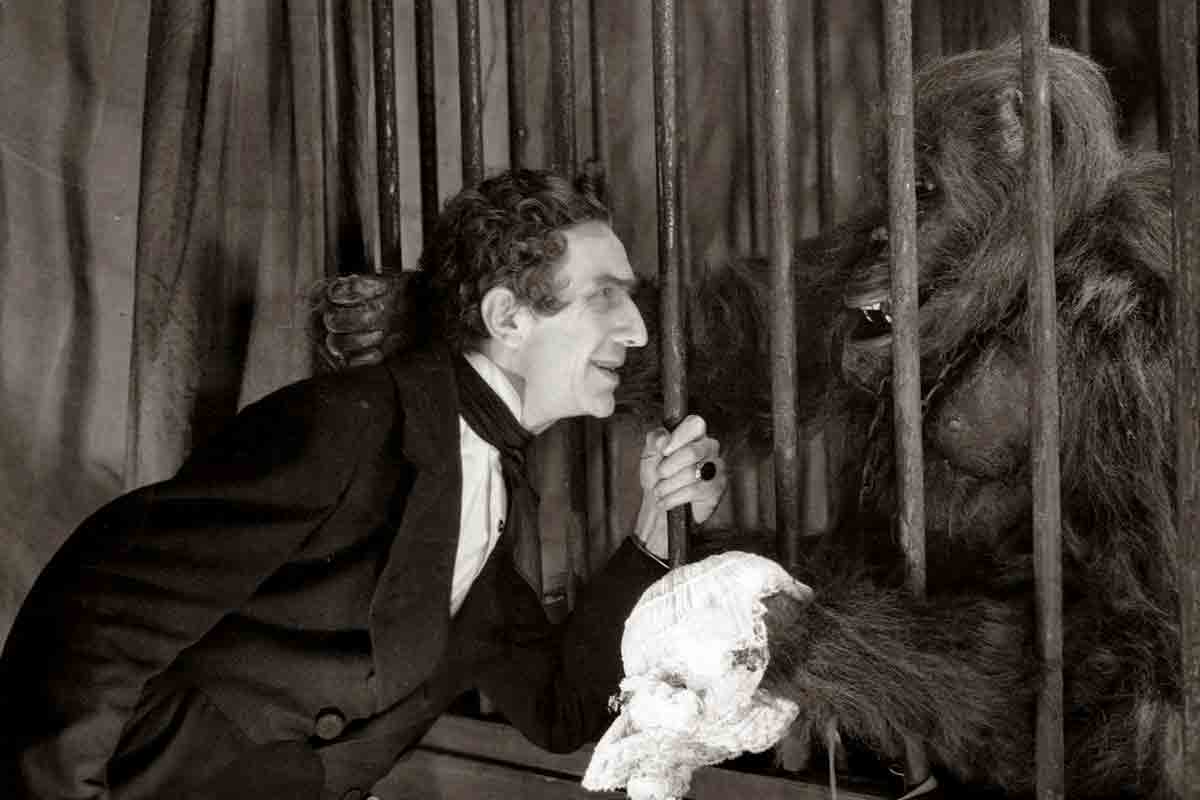 Bela Lugosi in a scene from Murders in the Rue Morgue 1932