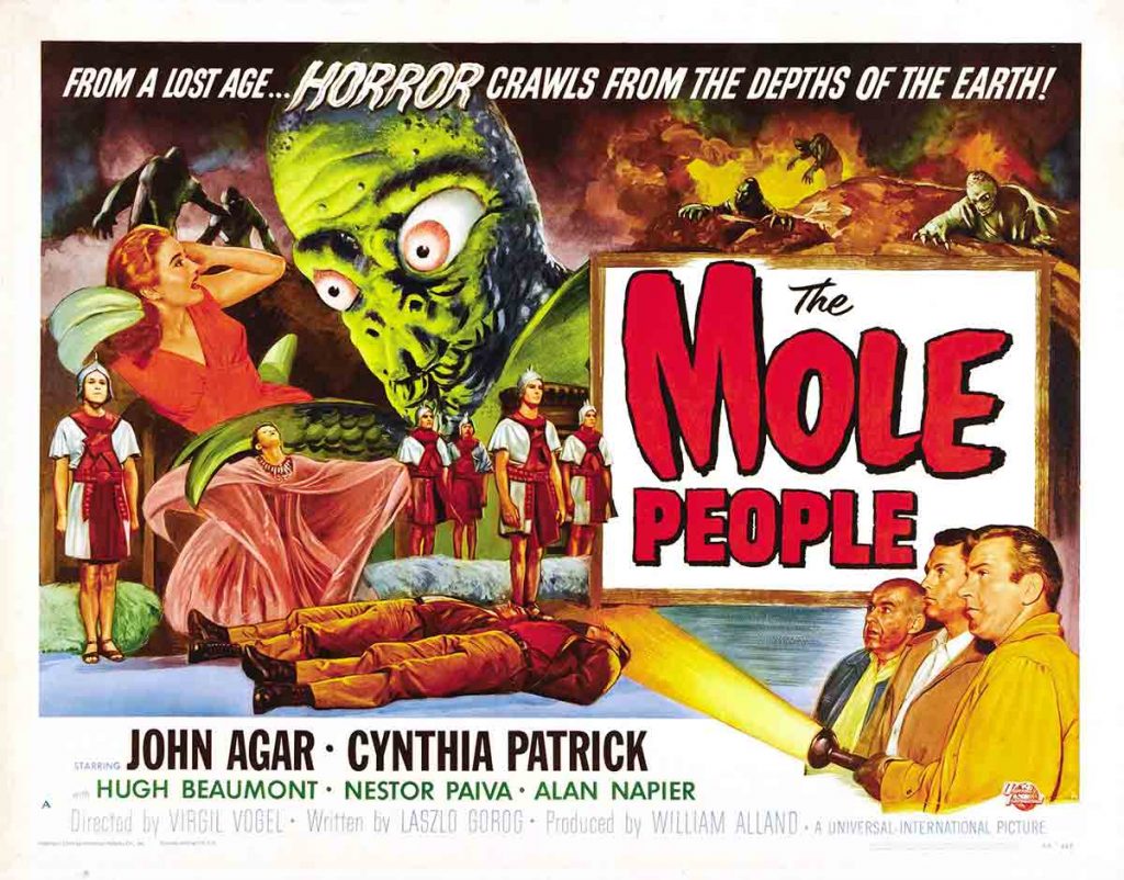 The Mole People 1956 Poster