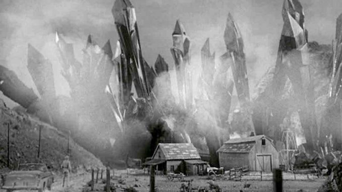 Scene from The Monolith Monsters 1958