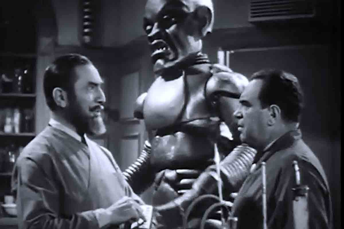 A scene from The Phantom Creeps 1939