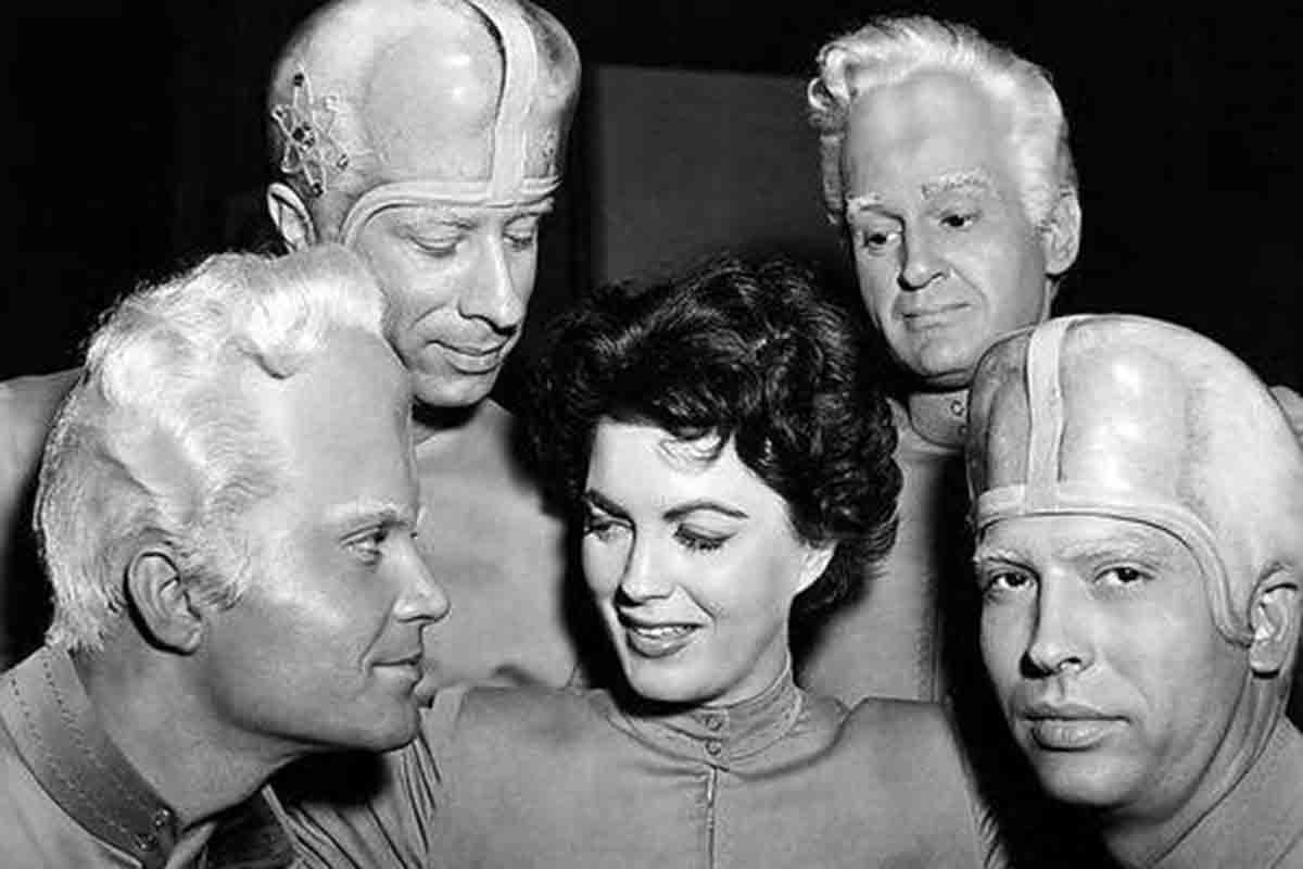 Publicity still for This Island Earth 1955