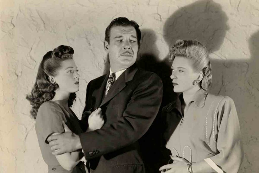 Scene from Weird Woman 1944